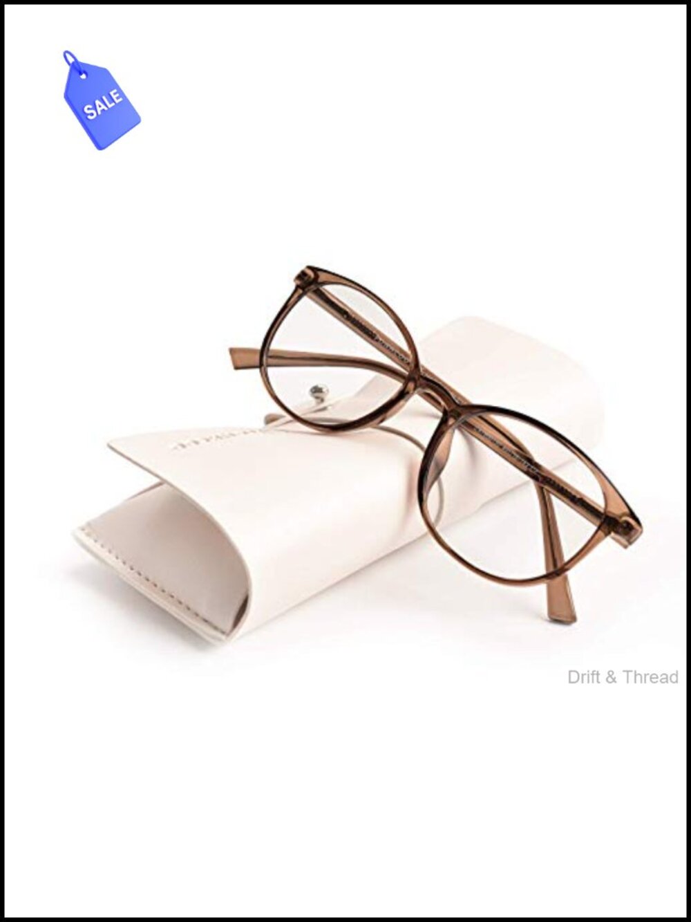 Round TR90 Blue Light Blocking Glasses Spring Hinges Computer Eyeglasses